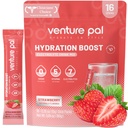 Penture Pal Sugar Free Electrolyte Powder Pakiety - Płynny codzienny IV Drink Mix dla szybkiego nawodnienia & Odzyskiwanie partii 124; 5 Witaminy & 7 Elektrolity 124; Keto Friendly 124; NieGMO 124; Certyfikowany Wegan 124; 16 Sticks