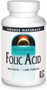 Źródło Naturals Kwas foliowy 800 µg Suplement diety - 1000 tabletek