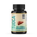 TUDCA (Kwas tauroursodeoksycholowy) 750mg - 5 w 1 z Thistle mleka, Ashwagandha, Dandelion i Ginseng - 60 Sług