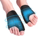 Pakiety na stopy Pakiety na lodzie Zawijanie Big Toe for Bunion Relief Gout Pain Relief, wielokrotnego użytku Cold & Heat Therapy Gel Foot Ice Pack Compress for Arthritic Toes, Obrzęk, Zapalenie powięzi, Urazy sportowe, Po-Chirurgii