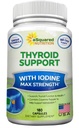 aSquared Nutrition Premium Suplement Tyroid Supplement z jodu (180 kapsułek) - Najlepsze Herbal & witamina Complex Pills w / B12, Ashwagandha, Bladderwrack & Kelp - Pomocnik dla zdrowego hormonu i energii