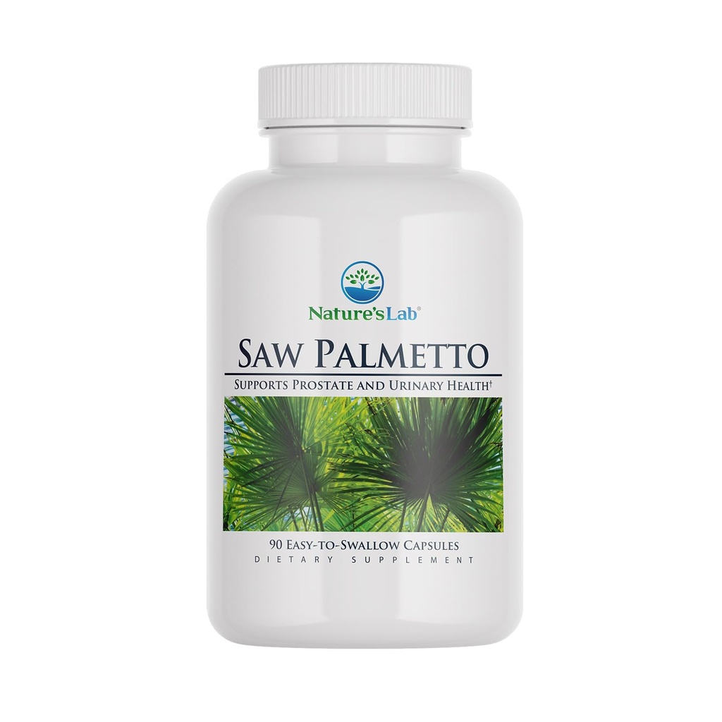 Nature's Lab Saw Palmetto 450mg - 90 Capsules