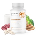 Pure Therapro Rx Elite Enzymes Extra Siła Digestive Enzymy Suplement dla kobiet i mężczyzn, 90 Kapsułki wegańskie