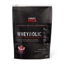 GNC AMP Wheybolic Clinically Proven Protein Powder, 40g białka serwatki, BCAA, Leucyna, Zwiększa siłę mięśni, Muscle Building, 3. Party Tested, Gluten Free, Truskawki i śmietanka, 10 Służenia