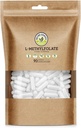 DSO L Metylofolat 12,5 mg (5 MTHF Supplement) - 90 Kapsułek wegańskich (12,5 mg) - Aktywny L Metylu Folate Supplement for Homocysteina Control - Witamina kwasu foliowego - Ekologiczne opakowanie