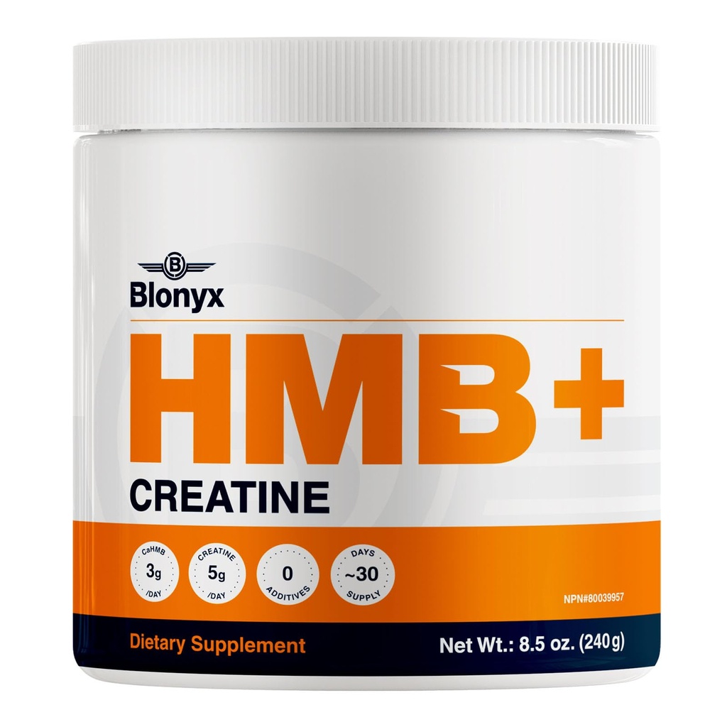 HMB + Suplement do Stworzenia - 3g Codzienne HMB dla zwiększonej siły, Power & Recovery, Idealny dla Wysokiej Intensywności Sportowców, 30- Day Supply