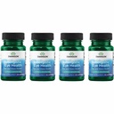 Swanson Lutein & Zeaksantyna Synergistic Eye Health Vision Retina Macula Supplement (Lutein 20 mg & OmniXan Zeaksantyna 2 mg) 60 Sgels Softgels (4 opakowania)