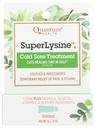Quantum Superlysine + Cold Sore Treatment Eintment 124; Relieves Pain, Burning, and Storching Idential 124; Cuts Healing Time in Half Britain 124; 0.25 Ounce