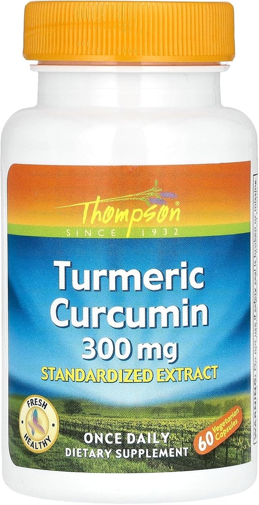 Ekstrakt Turmeric 300mg Thompson 60 Caps