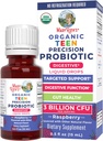 MaryRuth Organics USDA Organic Liquid Probiotic Drops for Teens Neels 124; Gut Health Netherlands 124; Digestive Health Netherlands 124; Occasional Digestive Discomfort Netherlands 124; General Health and Wellness Netherlands 124; Non GMO Netherlands 124; Vegan Netherlands 124; 30 Servings