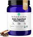 Ora Organic Vegan Protein Powder - 23g Proszek białkowy na bazie plantacji dla kobiet i mężczyzn 124; Czyste źródło białka, Keto Friendly, Gluten Free, Paleo, Dairy Free, SoyFree - Vanilla Chai - 20 Służenie