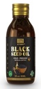 Olej z nasion czarny, olej z nasion kminku czarnego (Nigella Sativa) Kalonji, tłoczony na zimno, nierafinowany, Thymoquinone, Przyjazny wegański, Nie GMO, Płynne 60ml