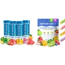 Venture Pal Sugar wolne Electrolyte proszku Pakiety i żucia Fast- Melt Electrolyte Tablets, Sport Electrolyte do biegania piesze sporty rowerowe Żywienie