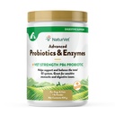 NaturVet - Zaawansowane Probiotyki i Enzymy - Plus Vet Siła PB6 Probiotyczne 124; Wspiera i Balanse Zwierzęta domowe z wrażliwymi stomachy & Digestive Issues 124; dla psów i kotów (1 lb)