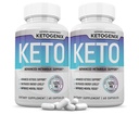 (2 opakowania) Ketogenex Keto Pigułki 1275MG Nowa i ulepszona formuła zawiera jabłko cydr Ocet ekstra Virgin Olive Oil Powder Green Tea Leaf 120 Kapsułki