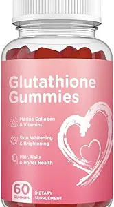 Glutation pielęgnacja skóry - rozjaśnianie skóry - Gummies Collagen - Anti-Aging L- Glutathione - Marine Collagen & Vitamin