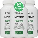 Lip & Gum Health Esential Amino Acid Immunity Supplement Capsules - 180 Day Supply Muscle & Tissue Support - Collagen Production - Vegan gluten Free Non GMO