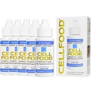 Cellfood Oxygen Boost - 1 fl oz, 5 Pack - Liquid Oxygen Supplement for Lymphatic Dreanage, Altitude Choroby, Jet Lag, Zmęczenie, Bóle głowy, Hangovers & Energy - Gluten Free, Cert. Kosher