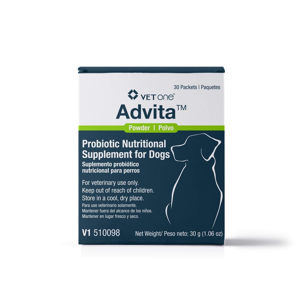 VetOne Advita Probiotyczny suplement odżywczy dla psów - 30, 1 g