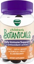 Vicks Children 's Botanicals Daily Immune Support * + Antioksydant Action, Gummies, Made with Zinc, Goji Berry, Acerola Fruit i Elderberry, 60
