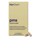 jej własny PMS, Wspomaga objawy PMS, Promotes pozytywny nastrój, Natural Hormon Równowaga, Pomaga Relieve Cramping, Gorące błyski menopauzy Relief, Gluten i Soy Free, Wegan, 30 Kapsułki, 30 Służenia