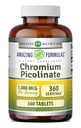 Amazing Supples Chrom Picolinate 1000 Mcg Sign 124; Tablets Supplement Sign 124; Non-GMO Sign 124; gluten Free Sign 124; Made in USA (1 Pack Sign 124; 360 Count)