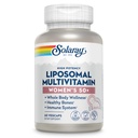SOLARAY Liposomalna Multiwitamina dla kobiet 50 Plus, Zwiększona absorpcja z żelaza, Witamina D, Witamina C, B12, Biotin & More, Immune Support & Bone Health, Wegan, 30 Służenie, 60 VegCaps