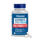 Witamina Dodatkowa moc Kapsułki elektrolitów, 750mg sodu do zarządzania POTS i wysokich diet sodowych, Nieflawored, 100 tabletek soli (rozmiar 00)