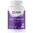 AOR, Estro Freedom, Wegan, Natural Supplement to support health estrogen balance and health, regularne miesiączki, 60 Kapsułek (30 Sług)