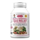 ANDREW LESSMAN Fasola i gazu roślinnego Relief 60 Kapsułki - Naturalny Enzyme Complex Redukuje gaz, Wydmuchiwanie z fasoli, Warzywa krzyżowe, Owoce, Ziarno i inne żywności. Delikatne i skuteczne