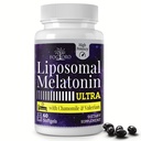 Fogoro Melatonina 60mg- Upadek Asleep Szybciej, Zostań Asleep Dłużej, Wysoka dawka