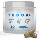 TUDCA + 1000mg Bile Salt Supplement for Liver Support, Detoksycation, Digestive Health, and Skin Health - Made in The USA (60 Vegan kapsułki)