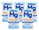 Slow Mag Magnezu Chlorek i wapń, 60 tabletek każda (Value Pack 5)
