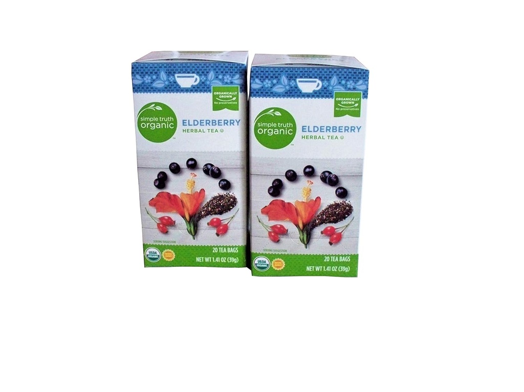 Prosta prawda Organic Elderberry Herbal 20 szt. (Opakowanie 2)