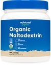 Nutricost Organic Maltodextrin Powder 1lb - Gluten Free, Non-GMO