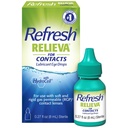 Odśwież Relieva do kontaktu smarowe krople do oczu dla suchych oczu, 0.27 Fl Oz Steryl