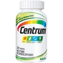 Centrum Adult Multivitamin / Multimineral Supplement with Antioksydants, Cynk, Witamina D3 i B Witaminy, Gluten Free, Non-GMO Składniki - 200 Liczba