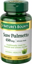 Nature 's Bounty Saw Palmetto, Herbal Health Supplement, Prostate and Urnary Health, 450 mg, 100 kapsułki