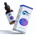 Maksymalna wytrzymałość Witamina D3 i K2 + MCT Oil & Omega 3: Płynne krople do układu immunologicznego, funkcji mózgu i energii (bez napełniaczy, Non-GMO, 2 Fl Oz)