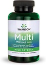 Swanson Multi Without Iron Multivitamin Health Supplement