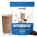 Nutrillermo / Keto Protein Collagen Powder with MCT Oil / MCT Oil Powder / Keto Collagen Peptydes with Grass- Fed Bovine Collagen Type I & III (15.9, Czekolada)