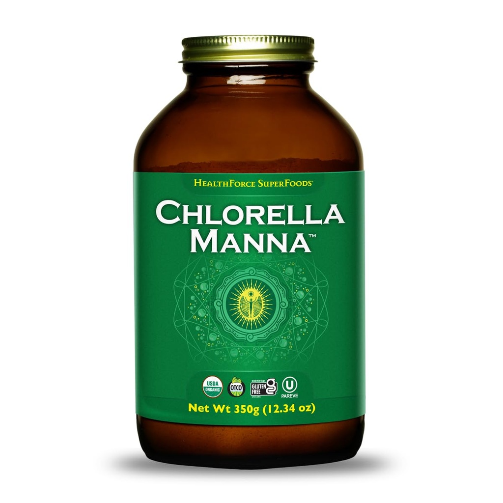 HealthForce SuperFoods Chlorella Manna - Proszek - 350 gramów
