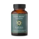 Natura Health Products Flew Away Supplement - Immune System Support & Sezonowa Obrona - Z Ginger, Elderberry, Propolis i Eucalyptus (60 kapsułek)