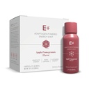 Isagenix E + - Liquid Energy Shot z kofeiną bazującą na plantacji i Adaptogenic Botanical Blend - Support Endurance with Flavored Energy Shot - Pomegranat jabłkowy - 2 butelki Oz (6 opakowań)
