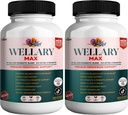 Wellary Max Menopauza Supplement Supplement, 40 Billion CFU Probiotic Blend, 90 kapsułki (2)