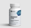 Tiamax Witamina B1 (Tiamina TTFD), Oryginał, Nie Toksyczne Fillery, Wspiera metabolizm energii, Wysoka dawka, Przetestowane strony trzecie, Wszystkie aktywne składniki 100mg, 180 Liczba