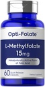 Carlyle L Methylfolate 15 mg 124; 60 Kapsułek 124; Max Potency 124; Optimized and Activated Network 124; Non- GMO, Gluten Free Between 124; Methyl Folate, 5- MTHF Between 124; by Opti- Folate