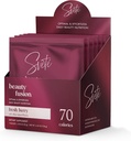 Zhydrolizowany proszek do kolagenu dla kobiet Superfood Multi Beauty z kwasem hialuronowym, Biotyna, Witamina C, Cynk, Probiotyki, CoQ10 Size 124; Keto Protein Amend124; Berry Flavor (7 Jednoserowych pakietów) firmy Svete