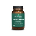 Wybitny suplement diety Ashwagandha - Klinicznie zbadany Shagandha Root Extract for Healthy Mood & Stress Support, Standaryzowane do 2,5% Withanolides, 500 mg, 60 Kapsułki wegetariańskie - 1 opakowanie
