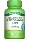 Nature 's Truth Glucozamine HCI 1500mg XI124; 60 Cappets XI124; Mega Siła XI124; Non-GMO & Gluten Free Supplement